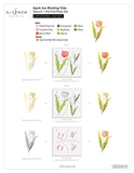 Spark Joy : Ensemble de tulipes rougissantes et de matrices complémentaires