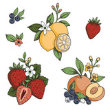 Picked With Love Coordinating Stencil (Set  Of 7)