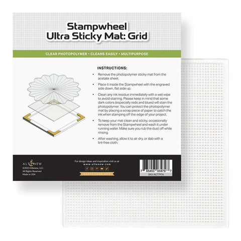 Stampwheel - Tapis Ultra Collant : Grille