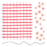 Picnic Blanket Builder Coordinating Stencil (Set Of 2)