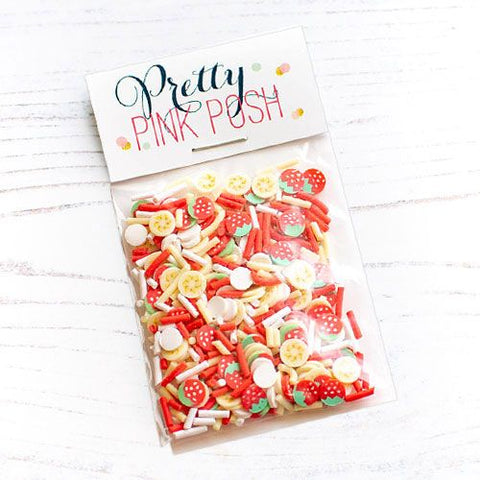 Strawberry Banana Clay Confetti