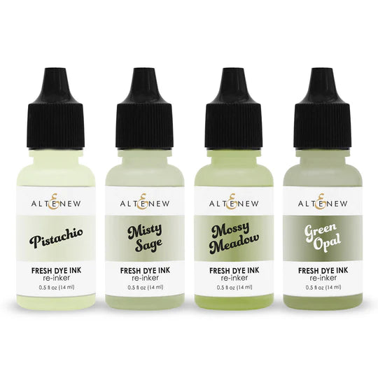Jade Dreams Fresh Dye Ink Re-inker Bundle