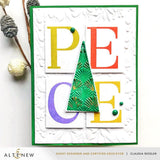 Festive Triangles Press Plates