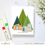 Festive Triangles Press Plates
