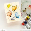 Paint & Stamp Butterflies
