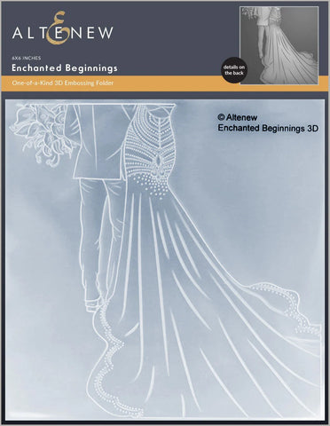 Enchanted Beginnings 3D Embossing Folder