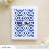Heritage Chevron Weaves Stencil