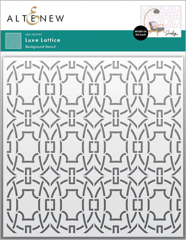 Luxe Lattice Stencil