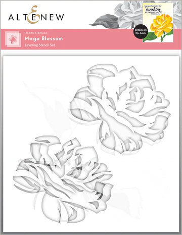 Mega Blossom Stencil Set (4 in 1)