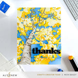 Stencil Art: Aspen Sky Layering Stencil Set (6 in1)