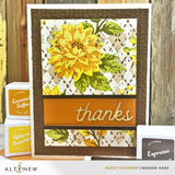 Stencil Art: Botanical Argyle & Add-on Die Bundle