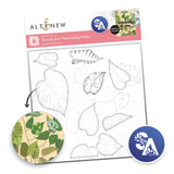 Stencil Art: Flourishing Vines Layering Stencil Set (6 in 1)