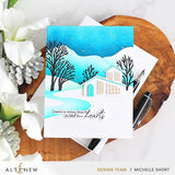 Stencil Art: Serene Landscapes Layering Stencil Set (6 in 1)