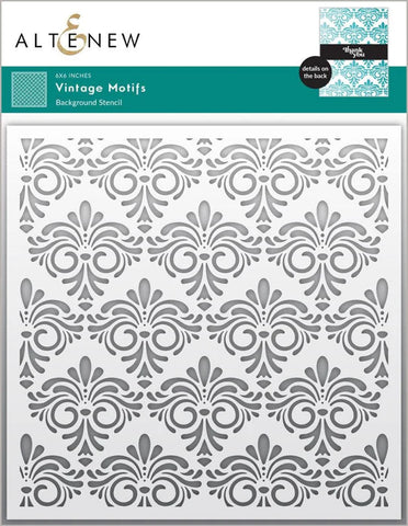 Vintage Motifs Stencil