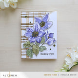 Watercolor Plaid Builder Stencil Set (2 in 1)