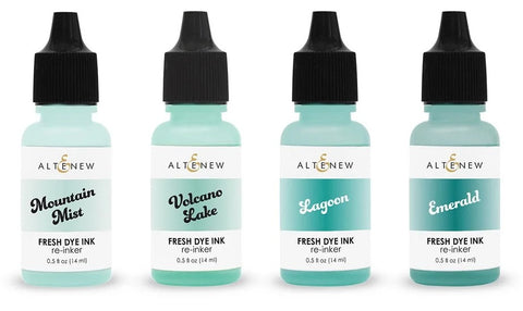 Sea Shore Fresh Dye Ink Re-inker Bundle