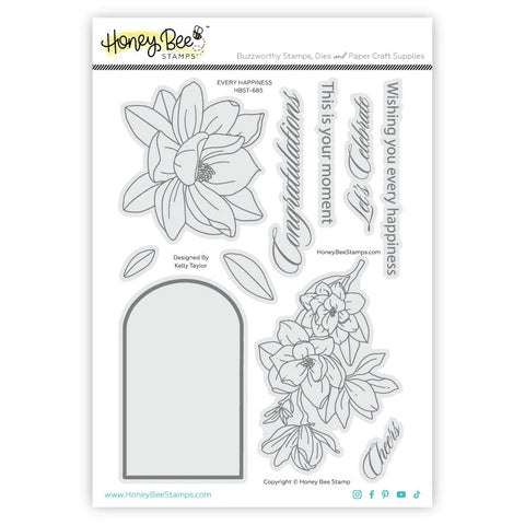 Every Happiness 6x8 Stamp Set