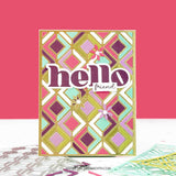 Diamond Lattice Inlay Die