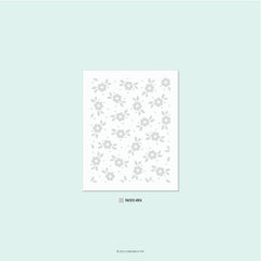 Tea Blossom Embossing Folder (2D)