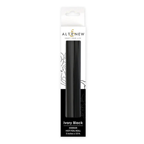 Hot Foil Roll - Ivory Black (Mirror)