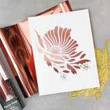 Hot Foil Roll - Peony Gold (Mirror)