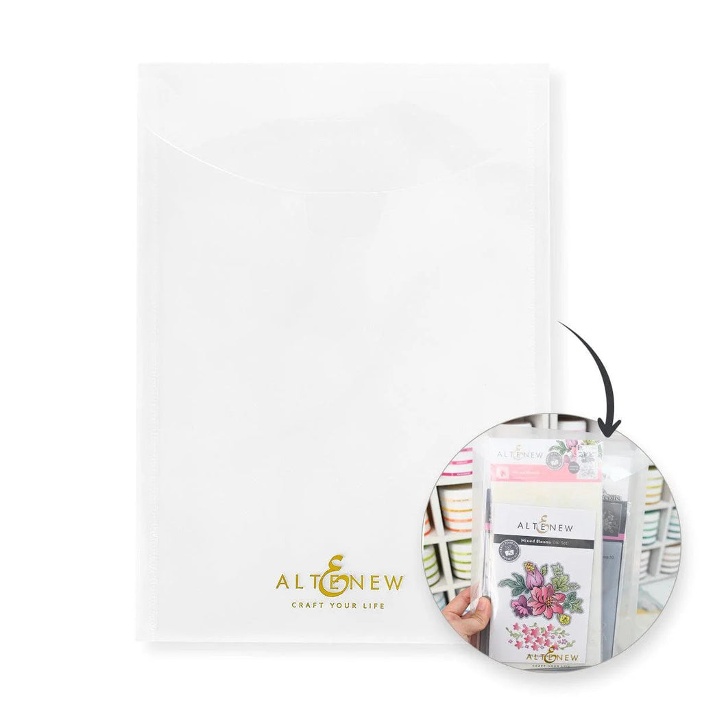 Storage Pockets: 10.75" x 7.5" (20 pieces/set)