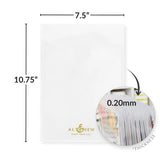 Storage Pockets: 10.75" x 7.5" (20 pieces/set)