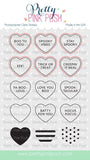 Halloween Candy Hearts Coor Die Set