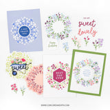 Bouquet Turnabout™ Stamp Set (6 x 6)