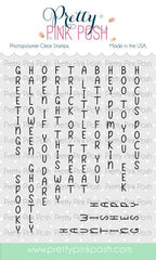 Upright Greetings Stamp Set - Halloween