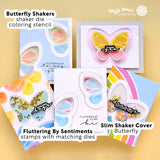 Slim Shaker Cover - Butterfly - 3/pk