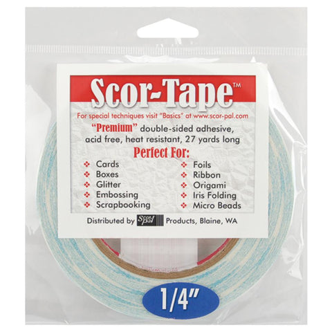 Scor-Tape 1/4"x27 Yards