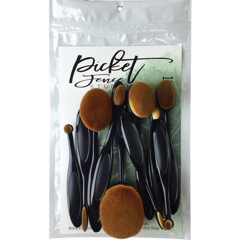 "Life Changing" Blender Brushes 10 Pack + Bonus stencil