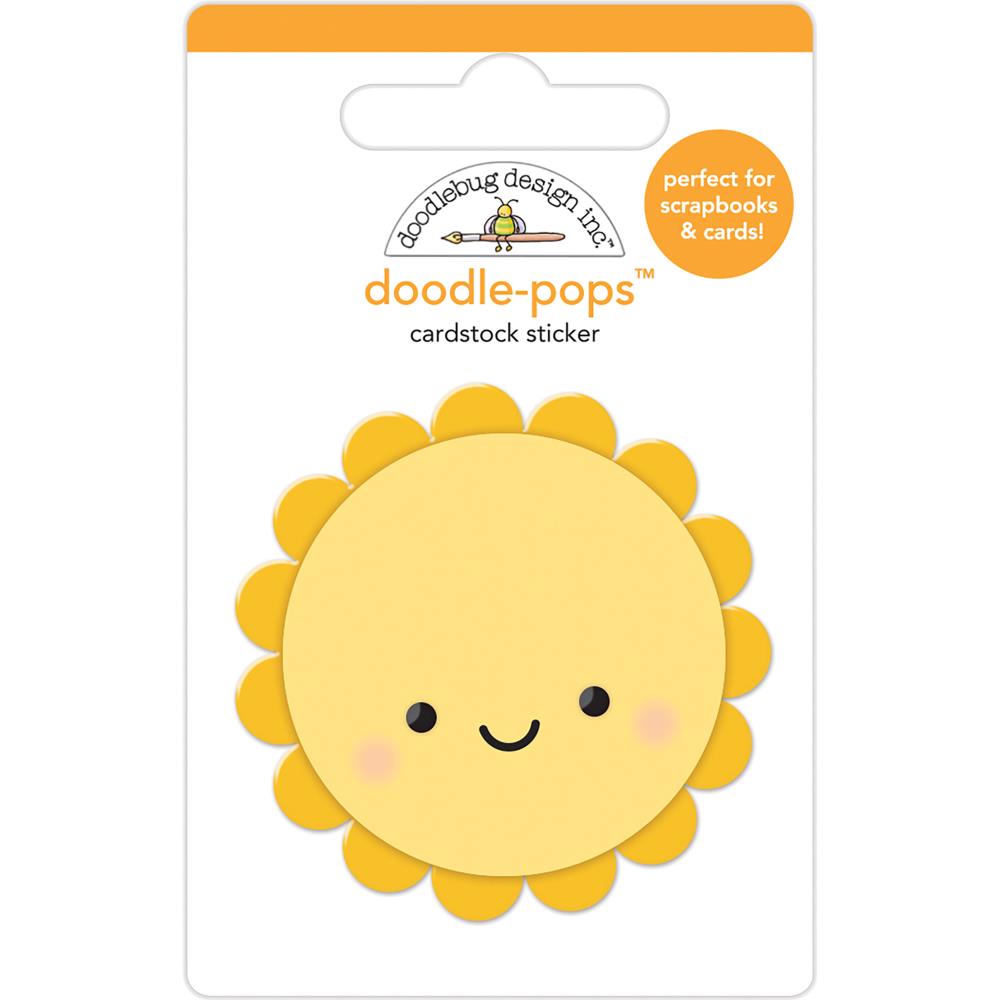 Doodle Pops 3D Sticker - Summer Sun