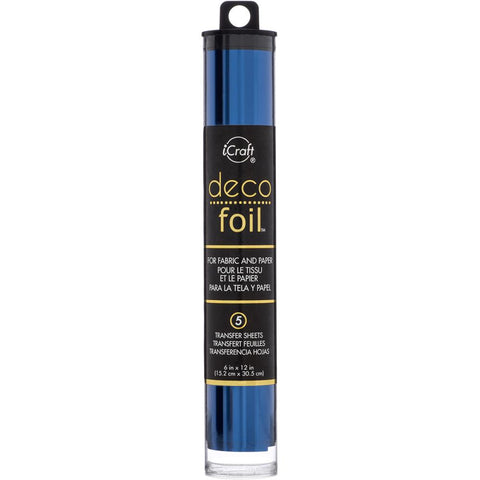 Deep Blue Deco Foil 6"x12"