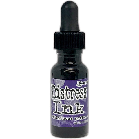 Distress Ink Reinker 1/2oz Villainous Poiton