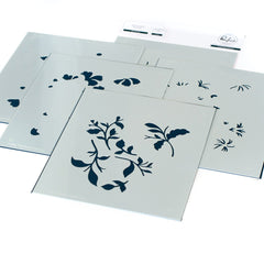 Be Strong layering stencil set - RETIRING
