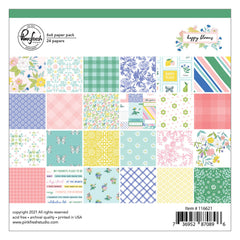 Happy Blooms: 6 x 6 collection paper pack - RETIRING