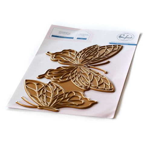 Butterflies hot foil plate