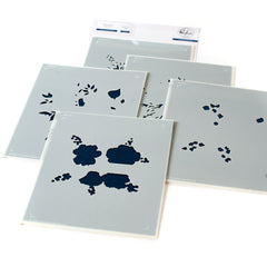 Just A Hello Floral Layering Stencil - RETIRING