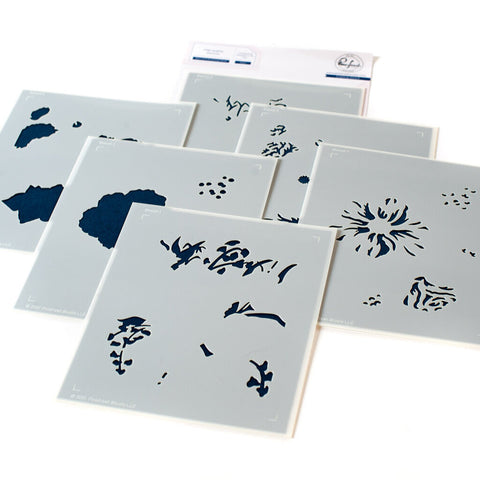 Best of Everything Floral Layering Stencil - RETIRING