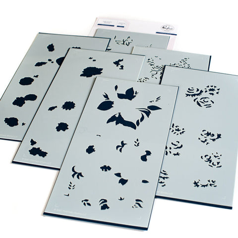 Joyful Bouquet Stencil - RETIRING