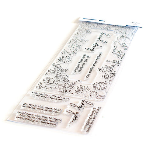 Daisy Slimline Frame stamp set - RETIRING