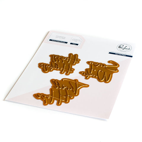 Thrill of Hope hot foil plate - RETIRING