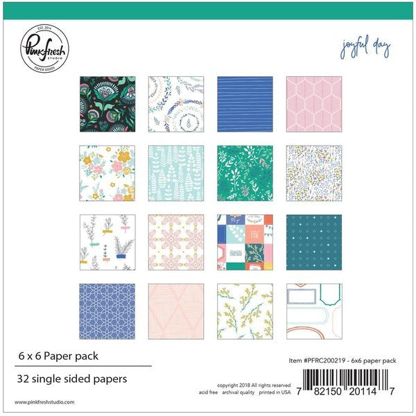 Joyful day: 6 x 6 collection paper pack