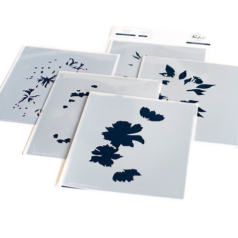 Cosmos Bunch Layering Stencils - RETIRING