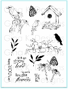 Birds and Blossoms Stamp Set