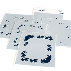 Pochoir de superposition Lily Frame