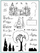 Cottage Garden Stamp Set