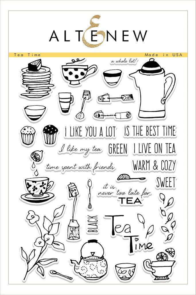 Tea Time Stamp Set